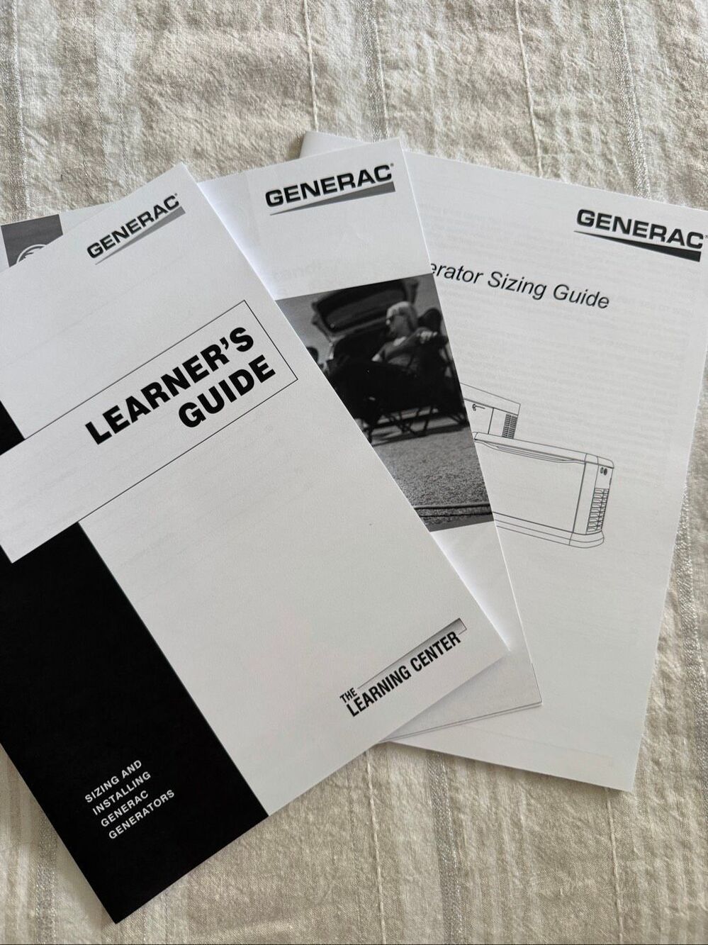 Training and reference materials from Generac Power Systems